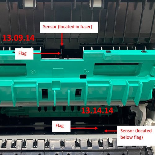 M454 M479 Residual Paper Jams