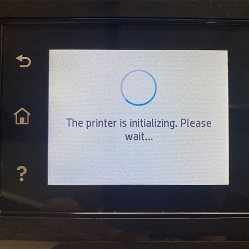 printer stuck initializing hp pro blog