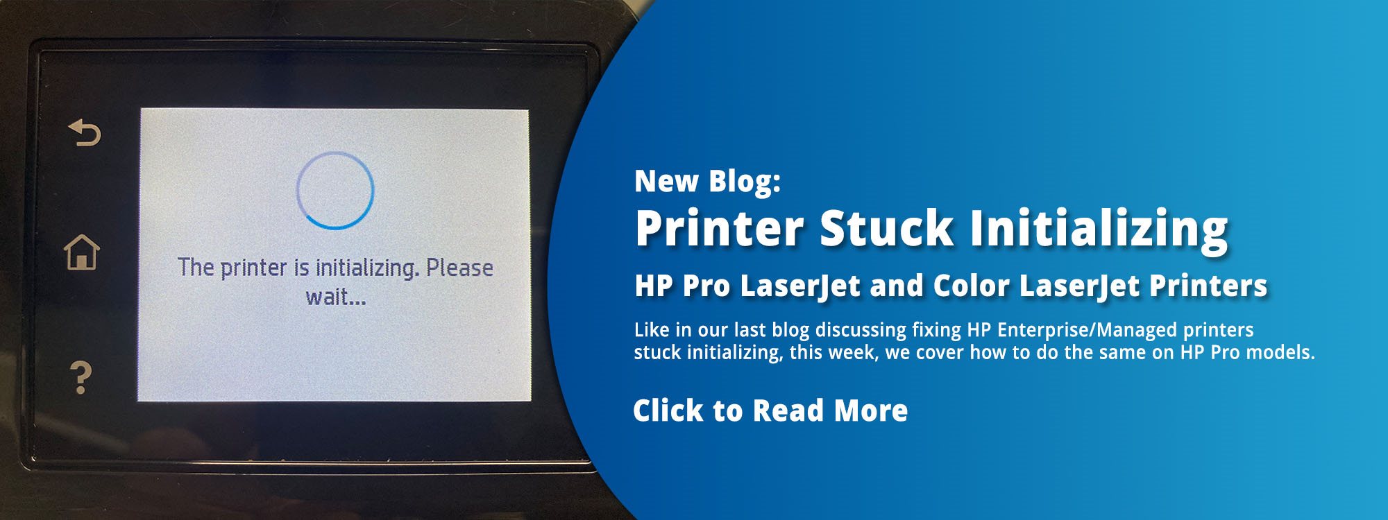 New Blog HP Pro Printer Stuck Initializing