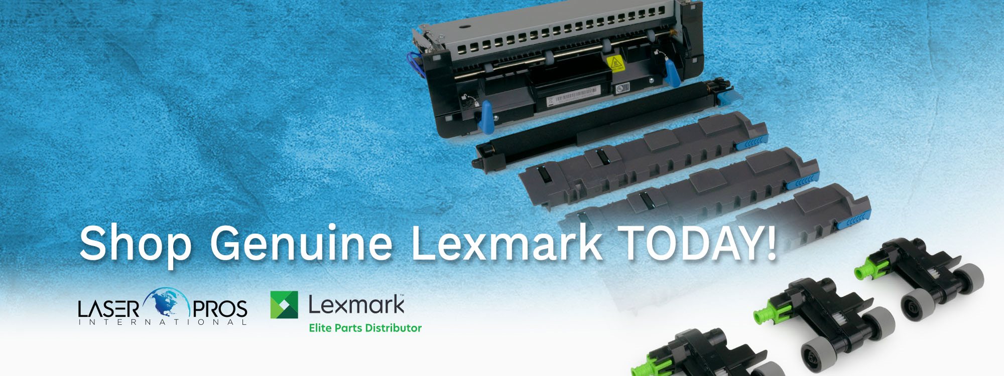 Laser Pros is your Lexmark Elite Parts Distributor SHOP NOW