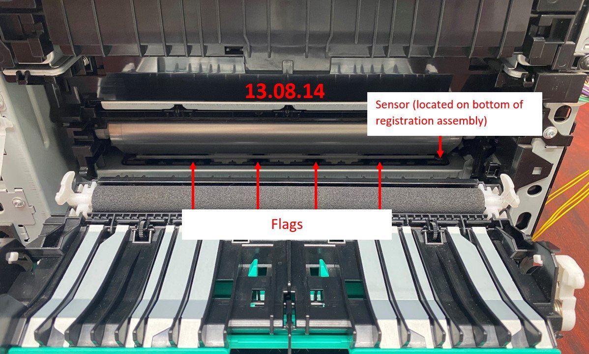 Residual Paper Jam Flag Locations 1